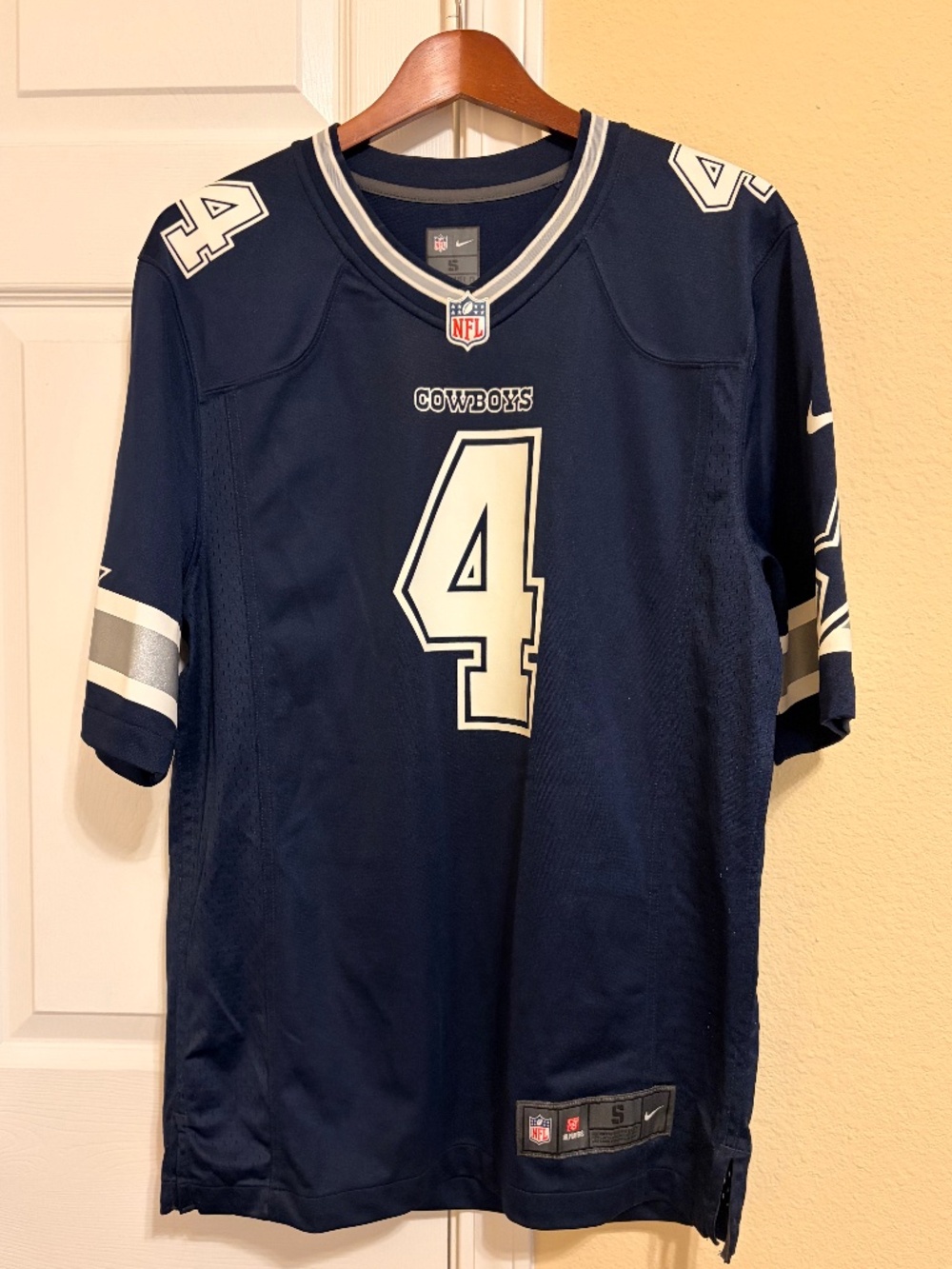 Dallas Cowboys Dak Prescott On Field Jersey